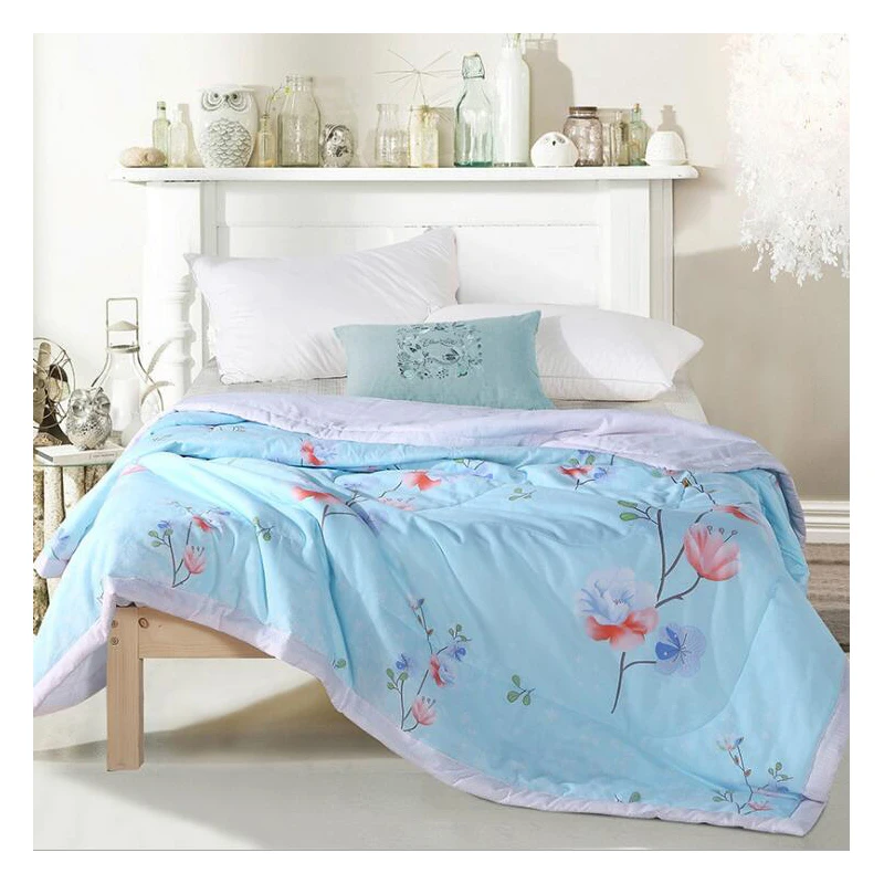 

Simple DUVET COVER SET LUXURY summer cool QUILT washable Air condition quilt SINGLE DOUBLE SUPER Queen King Size Bed quilt