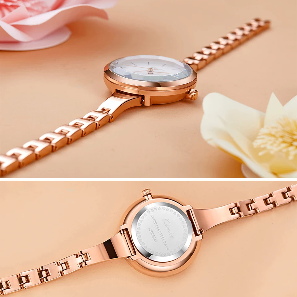KIMIO Sky Blue Women Watches Silver Casual Dress Luxury Brand Simple Womans Watch Ladies Rose Gold Metal Watch Bracelets Date KIMIO Sky Blue Women Watches Silver Casual Dress Luxury Brand Simple Womans Watch Ladies Rose Gold Metal Watch Bracelets Date