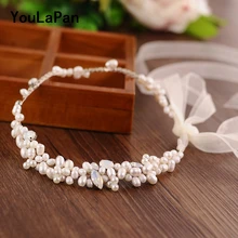 YouLaPan HP125 свадебная тиара жемчугом свадебные аксессуары для волос Свадебная повязка Свадебные украшения для волос Свадебная повязка на голову