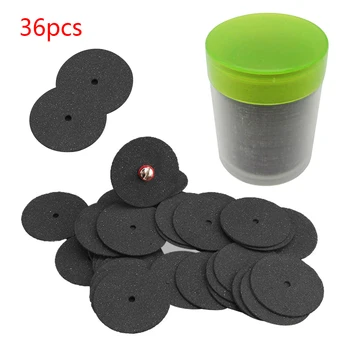

36pcs 24mm Grinding Wheels Abrasive Cutting Discs Accessories Dremel for Dremel Rotary Tools Electric Metal Wood Cutting Tool