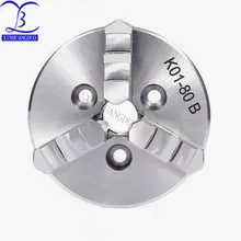 K01-80B 3 патрон токарного станка Самоцентрирующийся зажимной " ЧПУ K01 80B M5 закаленной Сталь для Токарный станок по дереву ЧПУ 3 челюсти патрон для токарного станка с ручным управлением