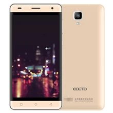 Смартфон ecetd ET600 Micro USB тонкий корпус yunos системы 500 Вт камеры 2600 мАч большой аккумулятор с внешними пространство