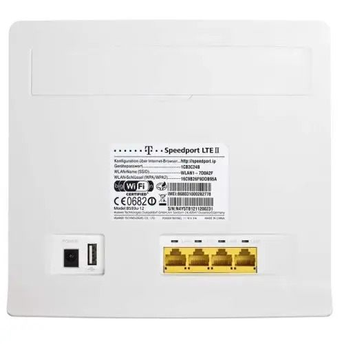 Разблокированный Wi Fi роутер Huawei B593 B593s 12 Plus 2 антенны 4G LTE 100 Мбит/с CPE со слотом для