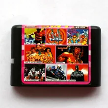 8in1 Футбол 92+ мультяшек+ сырой Buster+ Флинстоуны+ rambo3 16 бит Sega MD карточная игра для Sega Mega Drive для Genesis