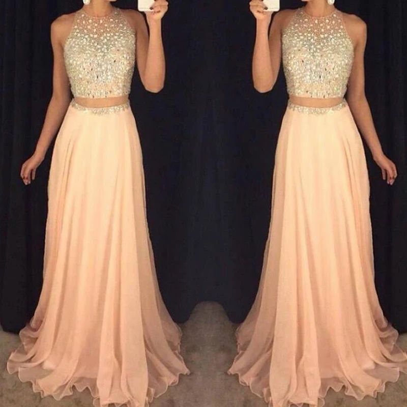 2018-sexy-cheap-prom-dresses-jewel-neck-yellow-peach-chiffon-long-crystal-beads-sheer-waist-open-back-plus-size-party-dress-evening-gowns