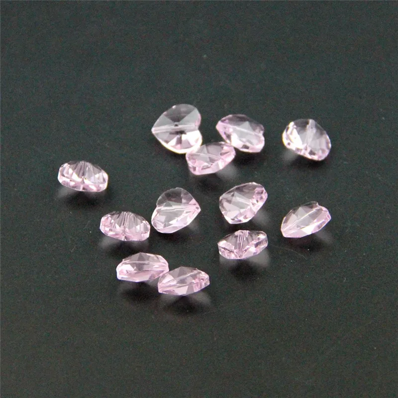 100 шт. 2000 стеклянные хрустальные бусины в форме сердца 14 мм|accessories accessories|accessories