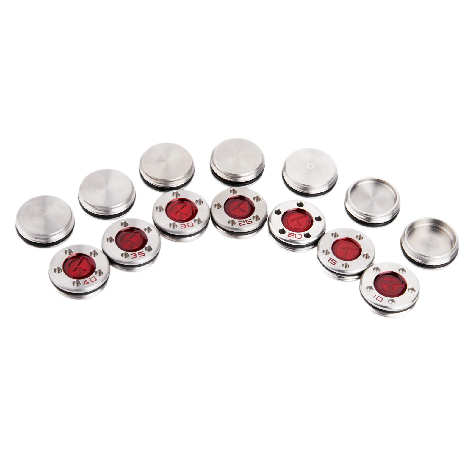 10g/15g/20g/25g/30g/35g/40g 1 Pair (2pcs) Golf Putter Weights Golf Club Head Weights For Scotty Cameron Putters Golf Accessories