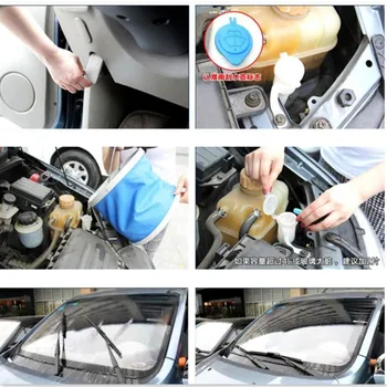 

6pcs/pack Car Windshield Cleaning auto Accessories for getz skoda octavia a7 mitsubishi sportback outlander toyota corolla 2011