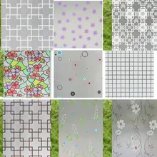 60 см* 200 см длинная самоклеящаяся пленка оконная пленка матовая стеклянная раздвижная дверь наклейки на окно в ванную Прозрачный Непрозрачный домашний декор