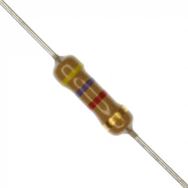 

PHISCALE Carbon film resistor 10kohm 1/2w 0.5w 5% Tolerance 500pcs