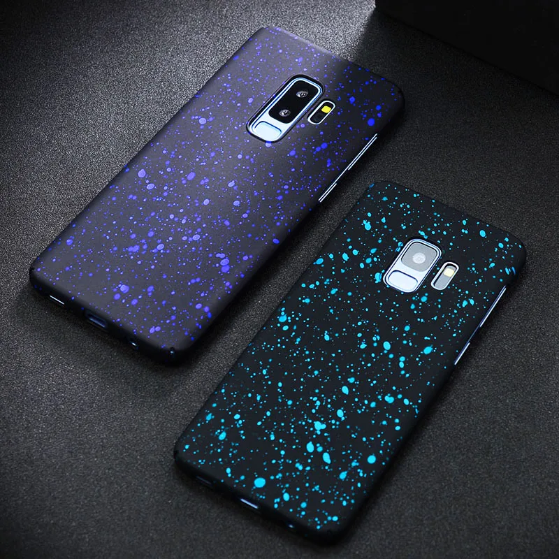 Чехол для Samsung S9 новая жесткая задняя крышка полная защита galaxy s9 plus чехлы телефона