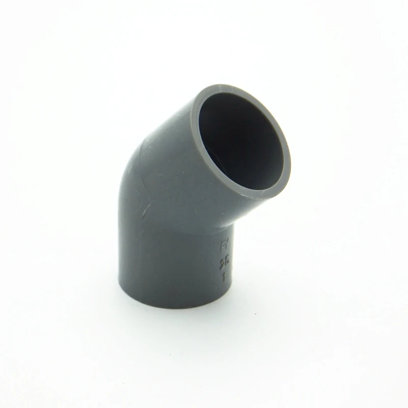 

20mm ID 45 Degree Elbow PVC Tube Joint Pipe Fitting Adapter Water Connector For Garden Irrigation System DIY