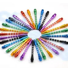 1600 шт. Алюминий средней древки для Дартса дротики harrows стеблей метания Аксессуары Анти-брейк прочный приспособления для Дартс Полюс