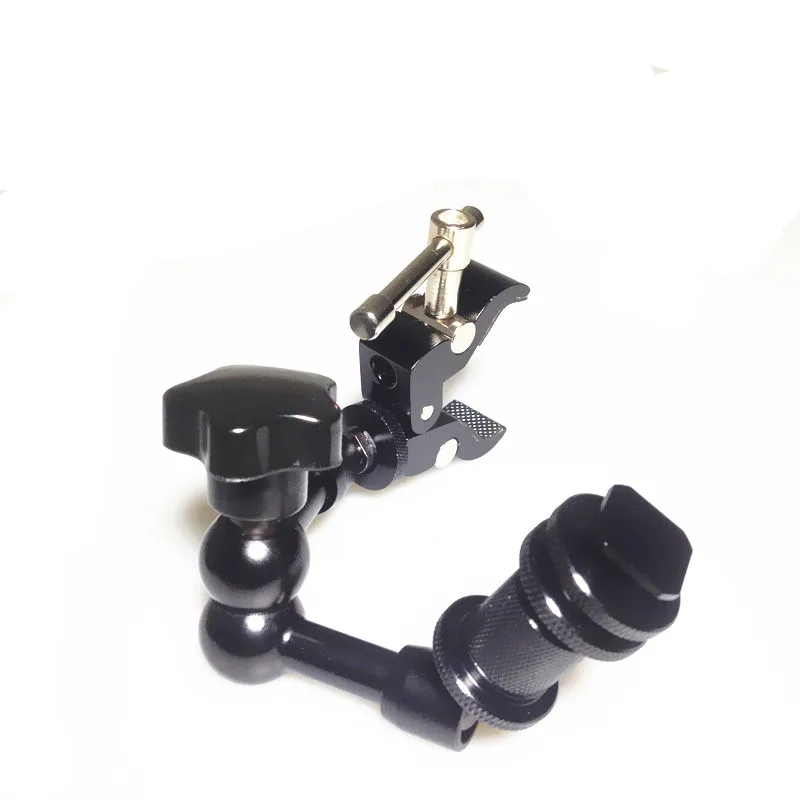High Quality 7 inch Adjustable Friction Articulating Magic Arm + Super Clamp For DSLR LCD Monitor LED Light Camera Accessories (2)