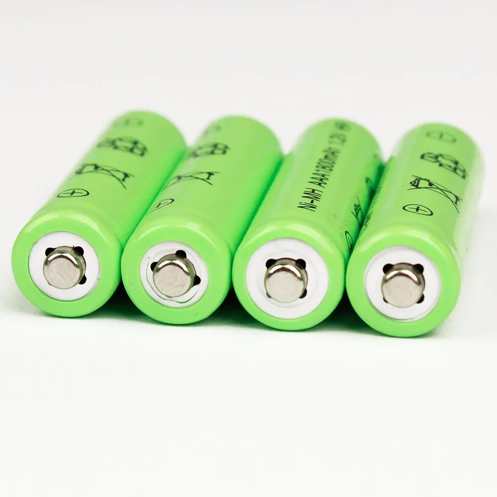 10 шт 1800mAh Ni-MH AAA батареи Ni-MH 1,2 V нейтральные AAA аккумуляторы