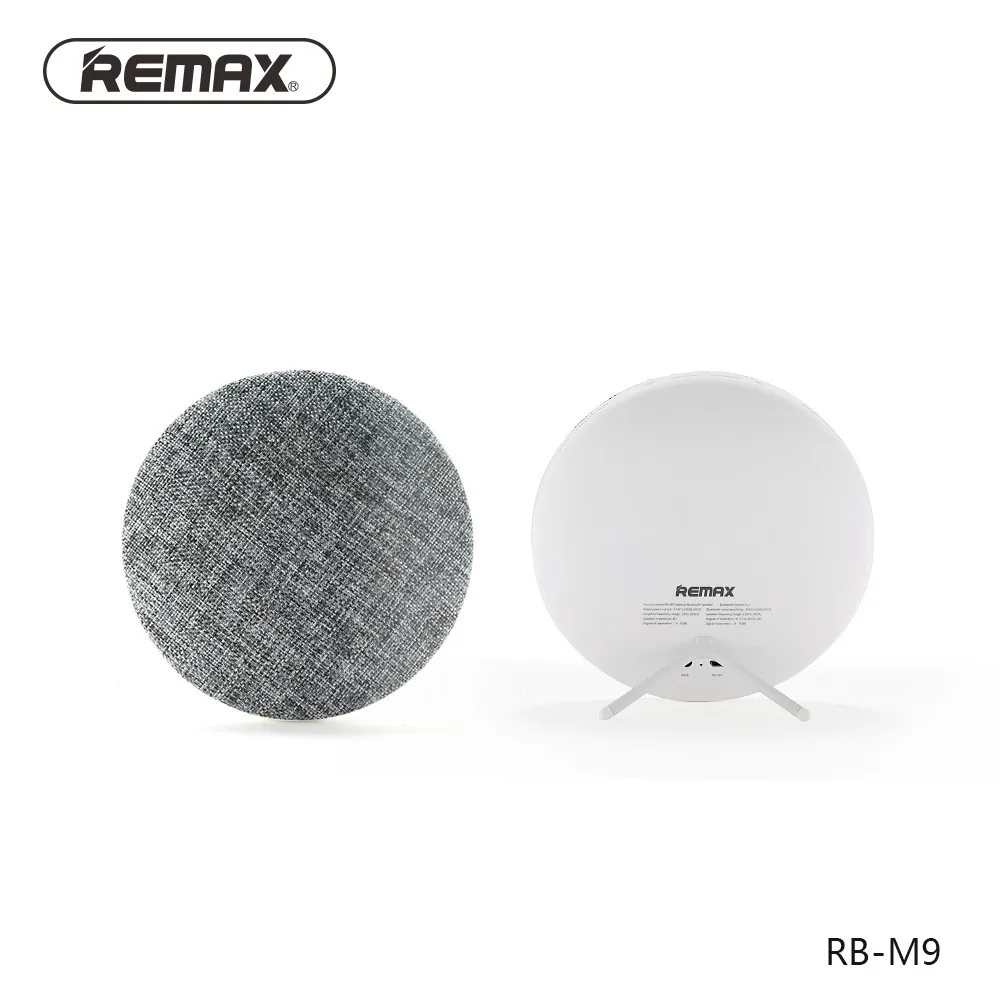 Remax Bluetooth динамик портативный динамик V4.1 беспроводной динамик HiFi стерео супер бас Музыкальная Коробка с bluetooth RB-M9 - Цвет: White