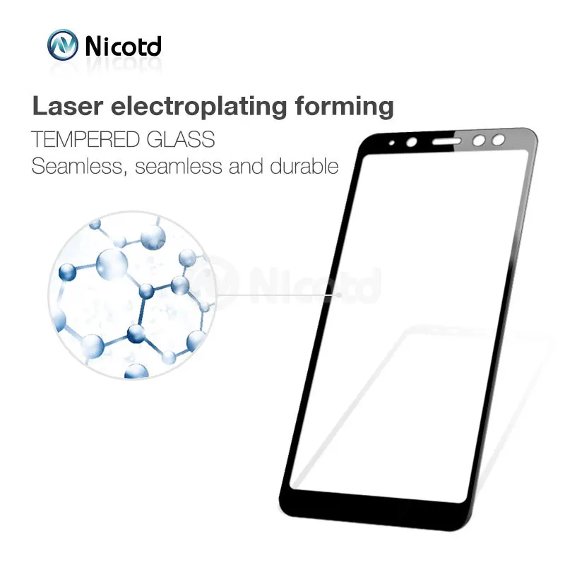For Samsung Galaxy J4 J6 J8 A8 A6 Plus 2018 A3 A5 A7 2017 Full Cover Tempered Glass For Samsung A5 A7 A3 2017 Note4 Screen Film (6)