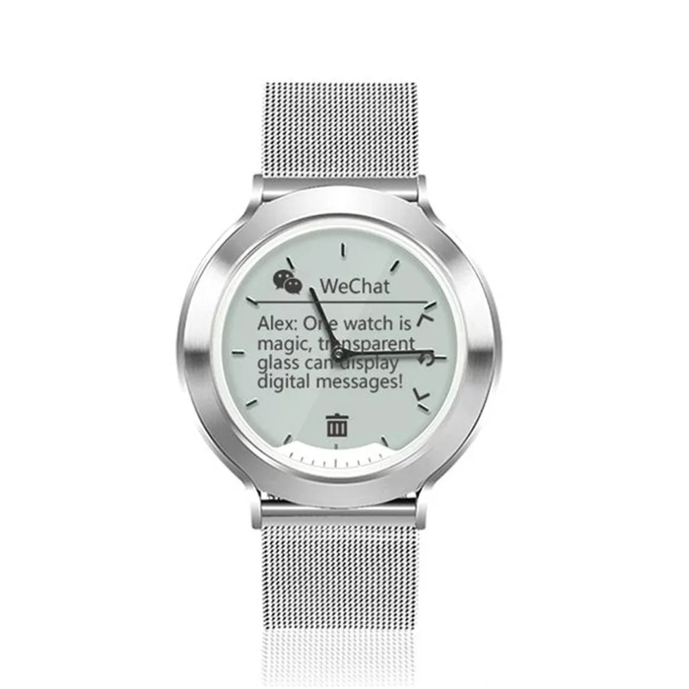 

2018 Hottest M6 Steel Band 5ATM Waterproof Smart Watch Dynamic & Static Heart Rate Monitor Smart Clock Digital LCD + Pointer