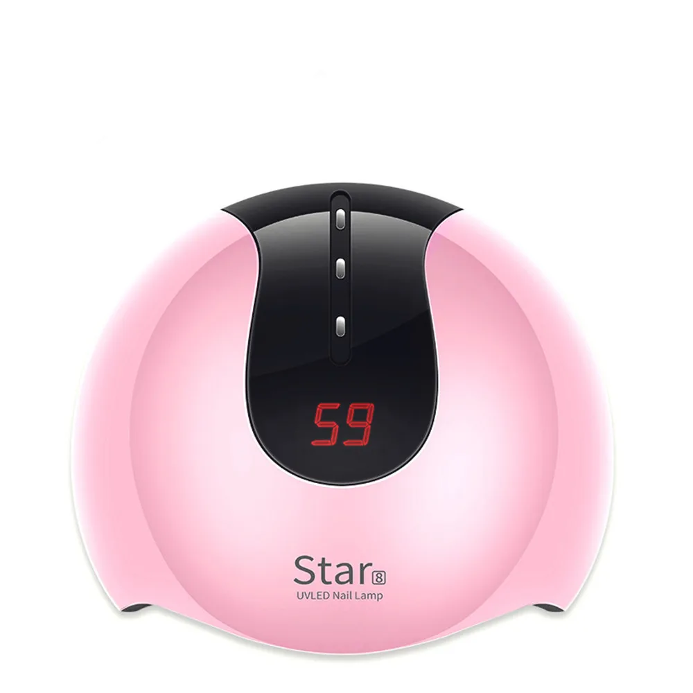

New Star8 UV Lamp LED Nail Lamp with Digital Screen Display Double Light Fast Drying for All Gel Polishing Tool Machine Nail Art