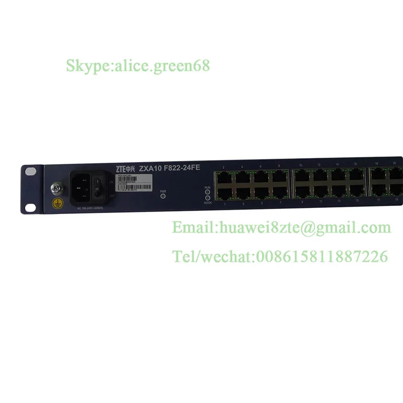 Z TE ZXA10 F822-24 коммутатор 1 консольный порт без или с голосовой функцией GPON или EPON ONU
