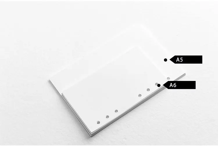 Lovedoki a5a6 спираль Тетрадь наполнитель Бумага планировщик внутренняя страница внутри Бумага S для dokibook канцелярия магазин канцелярских