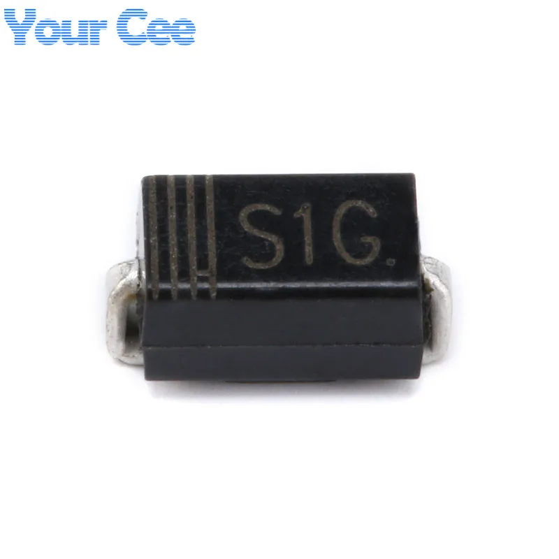 100 шт. диодный Диод SMA SMD для общего назначения GS1G M4 M7 S1G S1M S2M|Диоды| |