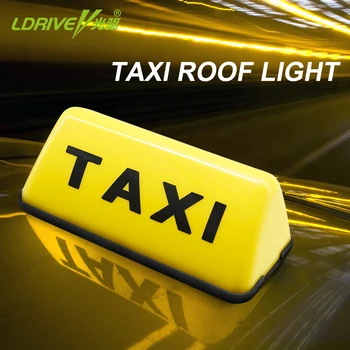 

TAXI Led Indicator Light Sign LED Day Light Car Daytime Running Lights DC 12V 5W Auto Driving Roof Top Cab LED Sign Fog Light