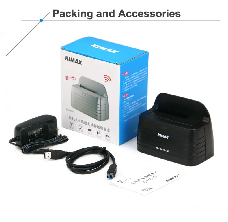 hdd dock 1 Bay per USB 3 0 to SATA up to 6TB hard drive 2 5