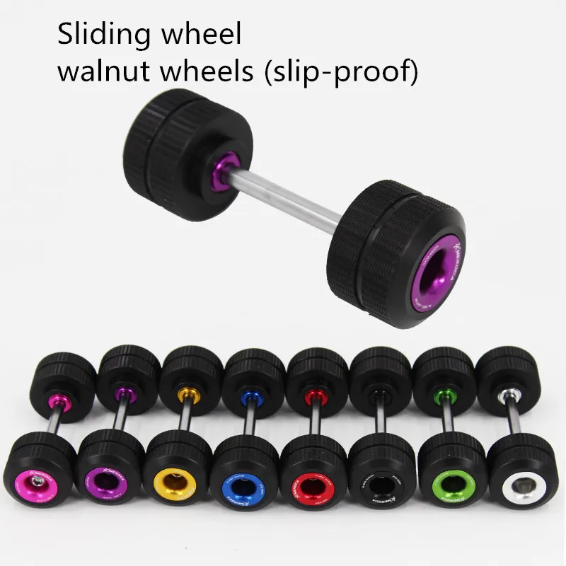 

Dino kokua Puky baby children balance car bike pedals slide bicycle walnut wheel anti-skid feet