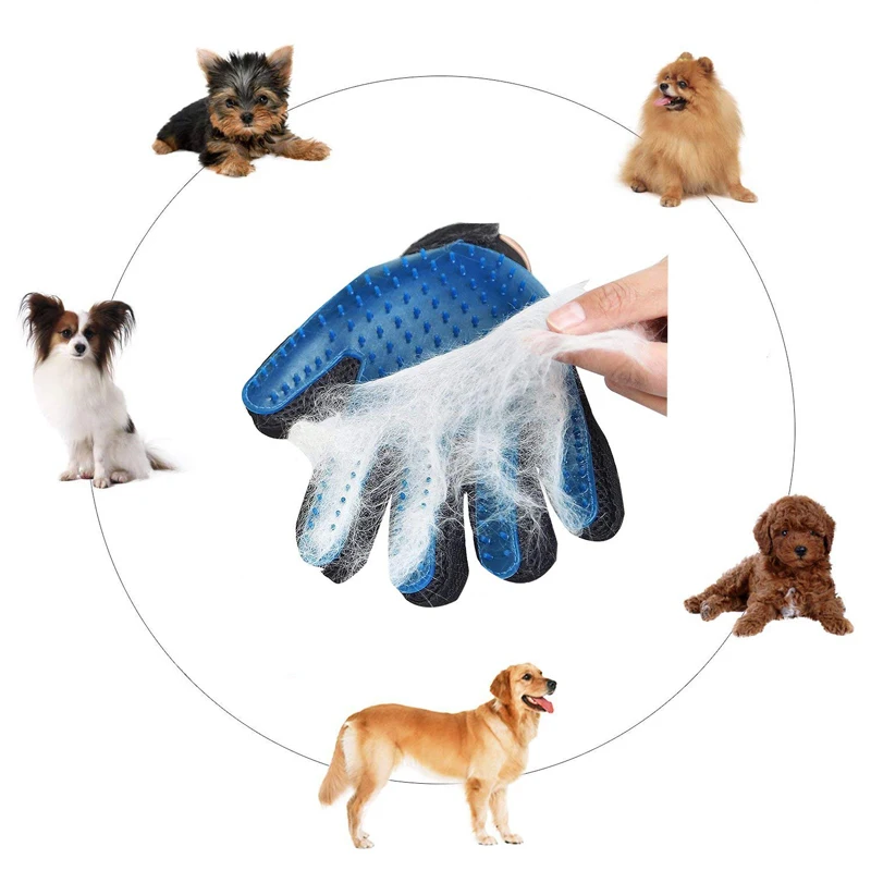 Силиконовая Щетка для собак, перчатка для ухода за домашними животными, перчатка для ванны для собак, рукавица для кошек, товары для уборки, перчатка для домашних животных, расческа для собак Furmins