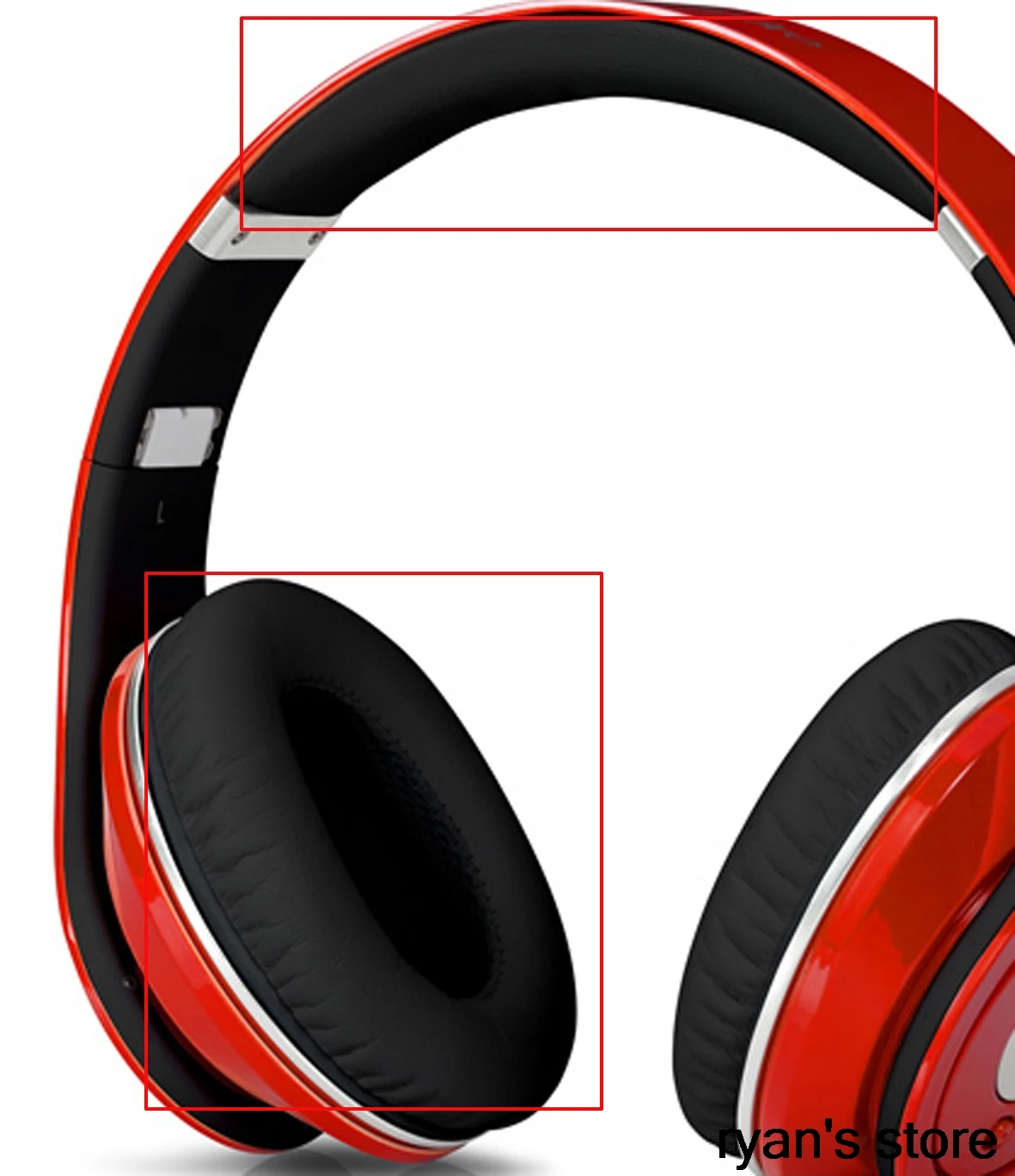 1 комплект сменных амбушюр подушки и повязки на голову для Beat Dr Dre Studio 1,0 подушка для гарнитуры наушники(амбушюры+ повязка на голову