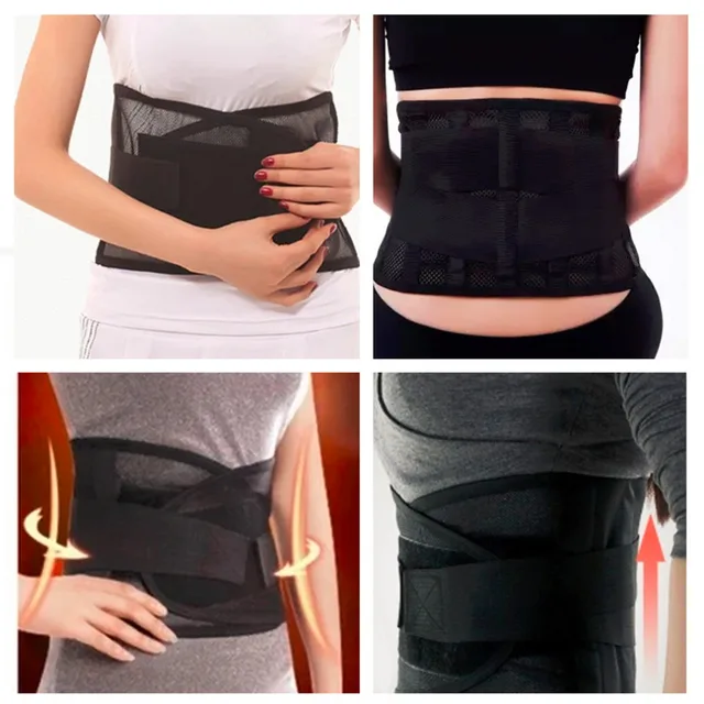 2017 Quality Waist Support Waist Protection Thin Breathable Mesh Lumbar Support Steel Plate Protection Belt for Sports Safety