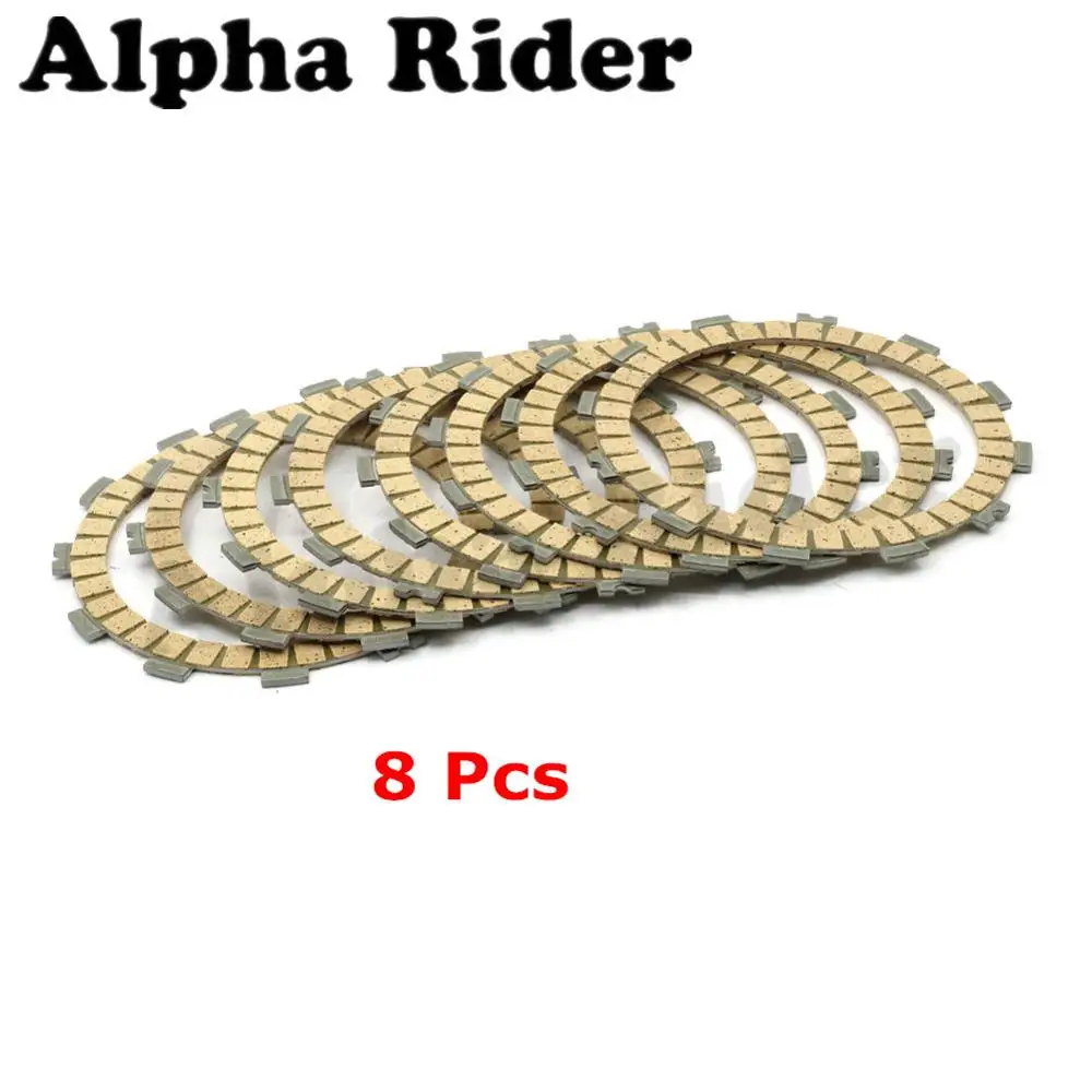 

8 Pcs Motorcycle Engine Parts Clutch Friction Plates Kit for Suzuki GSXR GSX-R 600/750 2006-2010 2007 2008 2009 K6 K7 K8 K9 L0