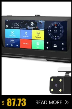 Zeepin 682 4 г Android ADAS заднего вида регистраторы автомобиля детектор укладки камеры dvr-плеер 2 в 1 GPS видео регистратор automovil