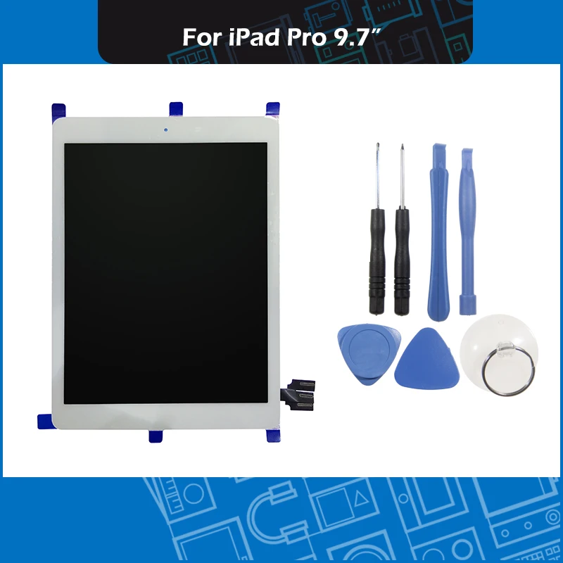 Новый ЖК-экран в сборе для iPad Pro 9 7 &quotA1673 A1674 A1675 ЖК-дисплей с сенсорным экраном