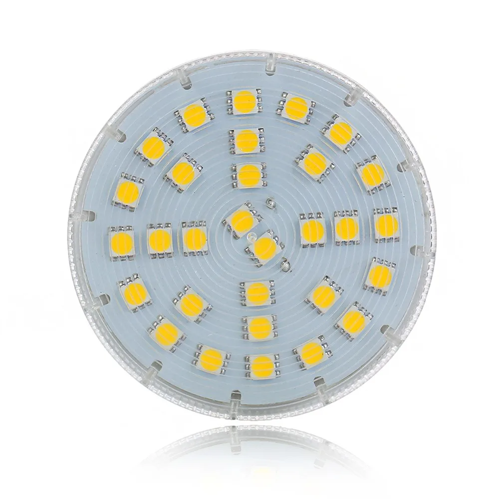 GX53 светодиодные лампы для кабинета SMD 5050 7 Вт светодиодный светильник 220 В 230 240 в