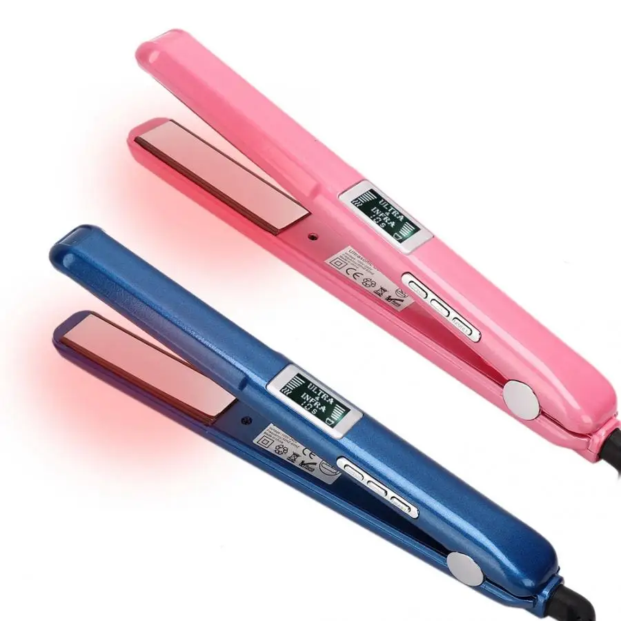 Ultrasonic Infrared Hair Straightener Cold Wave Hair Straighten Curling