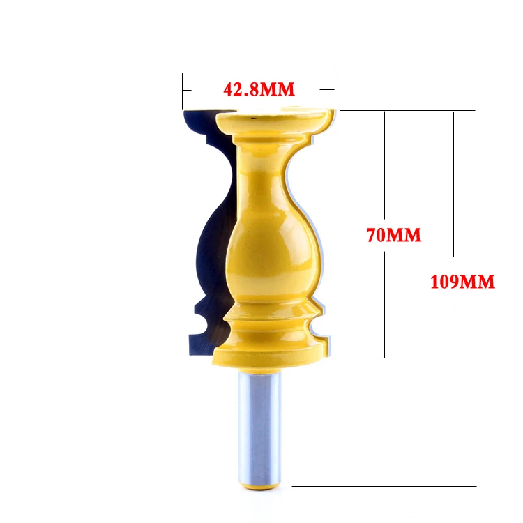 CHWJW 1 шт. 1/" хвостовик архитектурный цементированный карбид литья фрезы обрезки древесины фрезы для резчик по дереву мощность