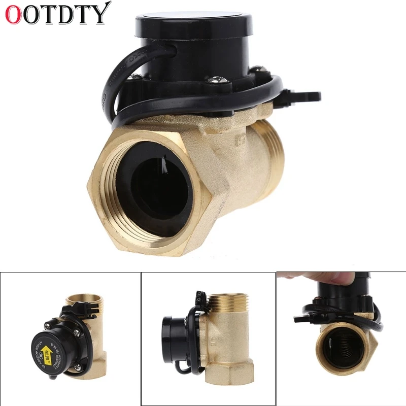 

OOTDTY HT-800 1 Inch Flow Sensor Water Pump Flow Switch Easy To Connect