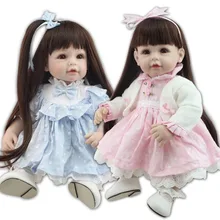 Высокое качество дизайн reborn todder кукла девочка виниловые игрушки Мягкое хлопковое туловище детский подарок на день рождения