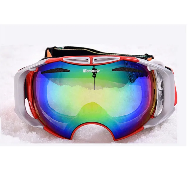New snow goggles double lens changeable for day and night anti fog