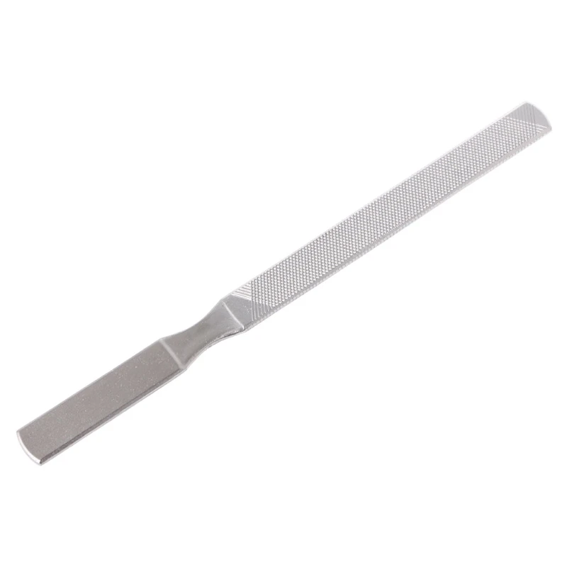 

Fashion Stainless Steel Metal File Manicure Tool Nail Art Dual Sided Pedicure