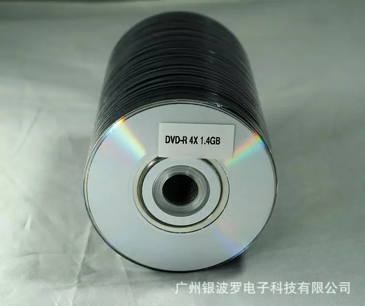 50 дисков менее 0.3% дефект скорость серебро задняя 1,4 Гб 8 см мини пустой DVD R диск