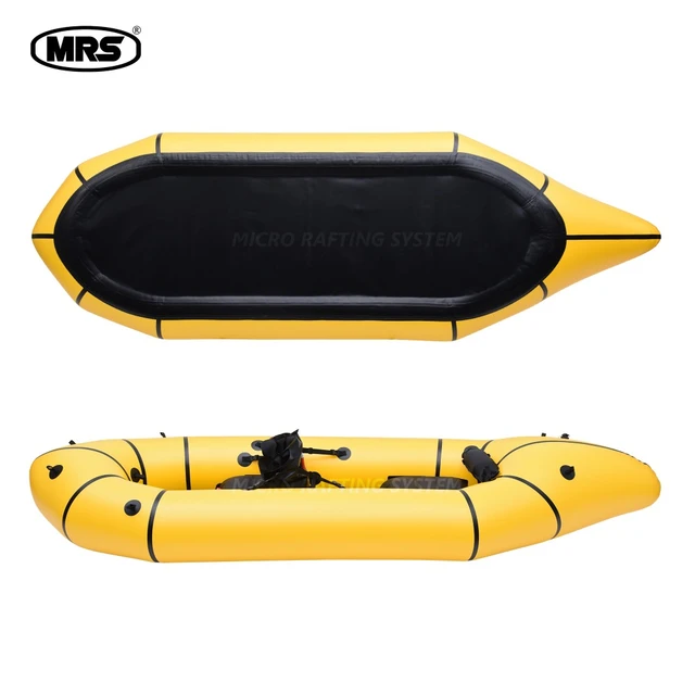 MRS][Adventure X2] yellow Micro rafting systems 2-person packraft kayak  drifting boat for rafting - AliExpress