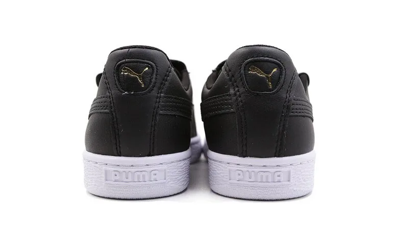 Новое поступление PUMA Basket раздавить с тиснением и изображением ОРС Для женщин Скейтбординг спортивная обувь