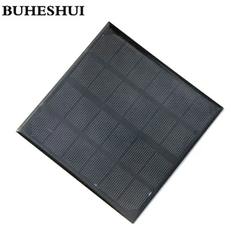 

BUHESHUI A Grade Solar Cell Monocrystalline Solar Panel Solar Module DIY Solar Charger 3W 6V 145*145MM 5pcs/lot Free shipping