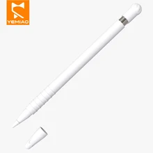 Цветной Мягкий силиконовый чехол для Apple Pencil 1, совместимый с iPad Tablet ручка-стилус, защитный чехол