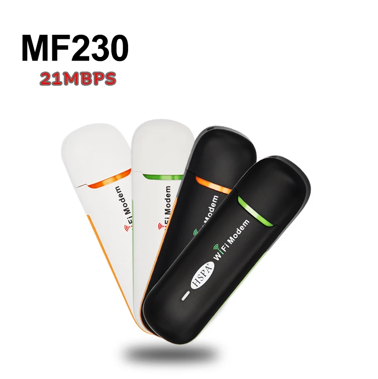 

WCDMA HSPA+ 3G WIFI Modem MF230 3G small router 21Mbps CAR WIFI