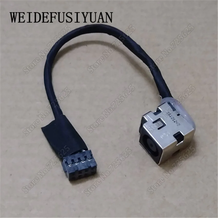 AC DC Power Jack Port Connector Socket Cable for HP Probook 4440S 4441S 4445S 4446S 4540S 4545 4545S 4340 4341S Series | Компьютеры и