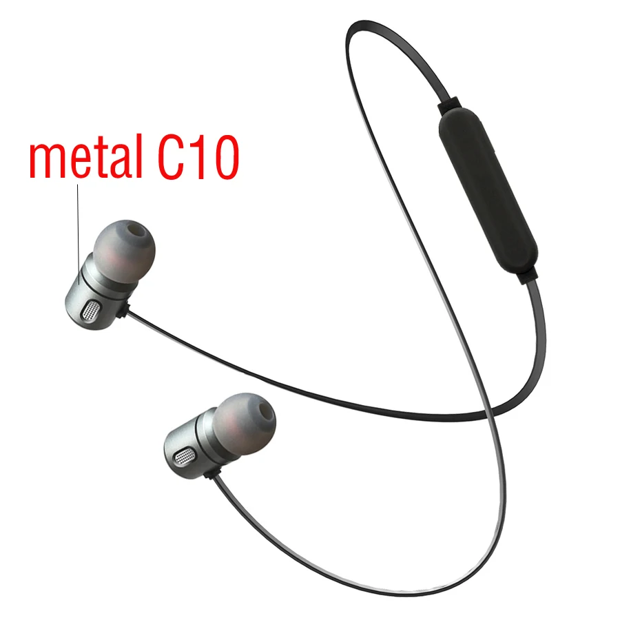 CBAOOO C10 Bluetooth наушники беспроводные гарнитура Спорт магнитный Hifi стерео с